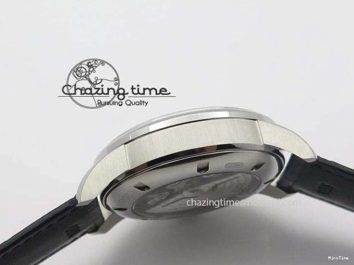 MIROTIME 0303 Affordable Ingeniuer St.Laurens SS Brown Dial MK 1:1 Best Edition On Black Leather Strap A 7365